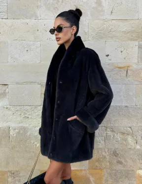 Шуба (жакет) из меха норки KOPENGAGEN FUR