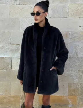 Шуба (жакет) из меха норки KOPENGAGEN FUR