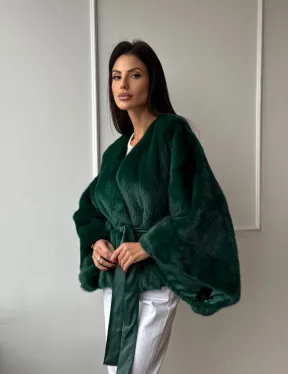 Полушубок из меха североамериканской норки - фасон 