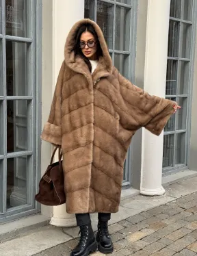 Норковая шуба из аукционной норки -  style 