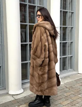 Норковая шуба из аукционной норки -  style 