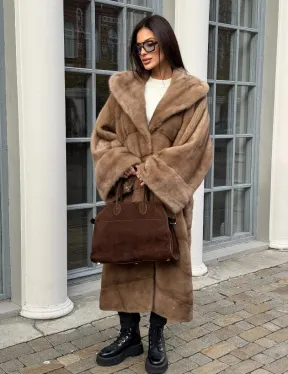 Норковая шуба из аукционной норки -  style 