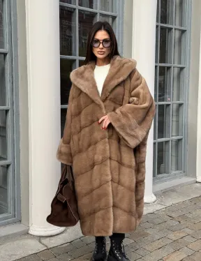 Норковая шуба из аукционной норки -  style 