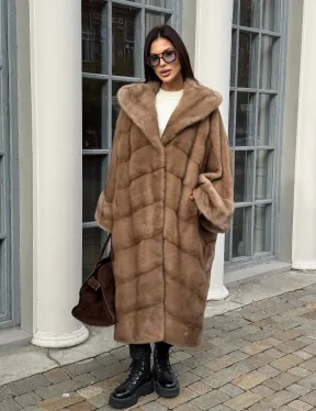 Норковая шуба из аукционной норки -  style 