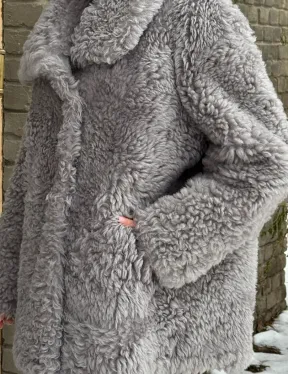 Короткая шубка - дублёнка из овчины