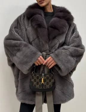 Полушубок норковый 