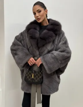 Полушубок норковый 