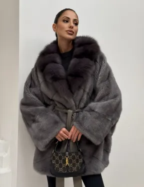 Полушубок норковый 