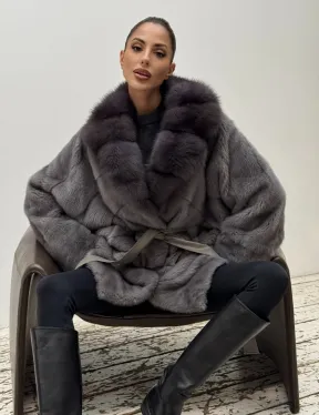 Полушубок норковый 