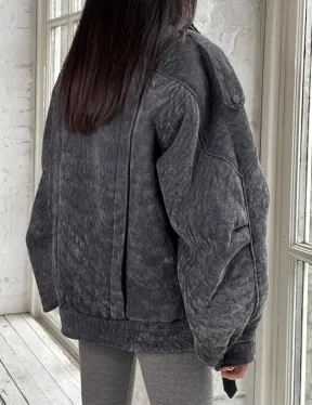 Дубленка - косуха из овчины керли 