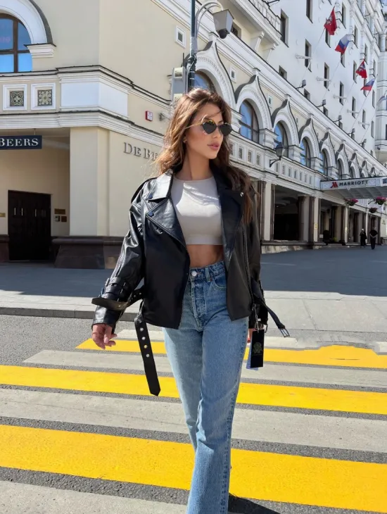 Кожаная куртка - авиатор