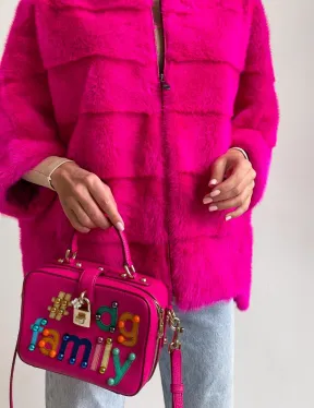 Норковая кофта на молнии