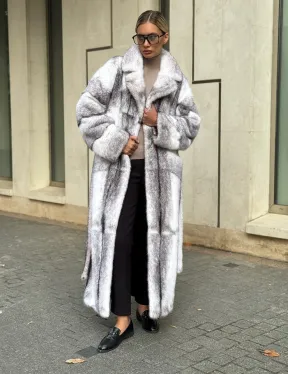 Норковая шуба - крестовка