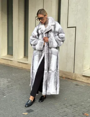 Норковая шуба - крестовка