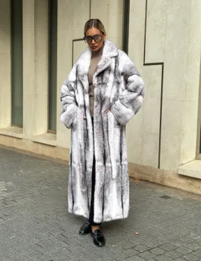 Норковая шуба - крестовка