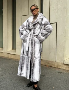 Норковая шуба - крестовка