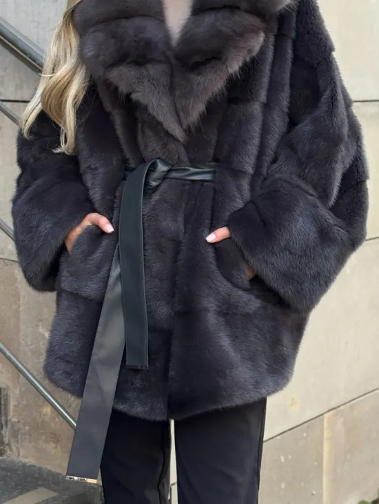 Женская норковая шуба 2026