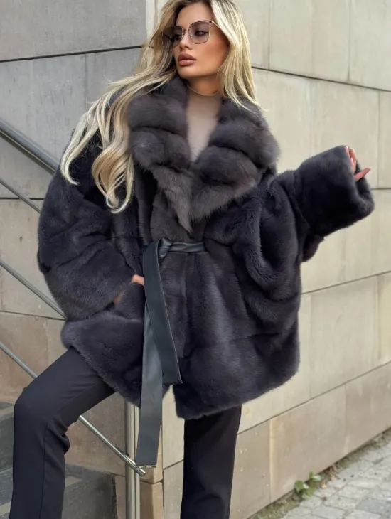 Женская норковая шуба 2026