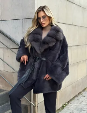 Женская норковая шуба 2026