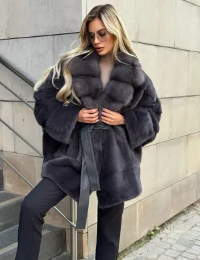 Женская норковая шуба 2026