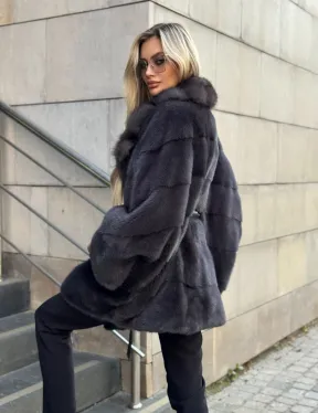 Женская норковая шуба 2026