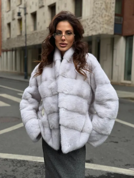 Шуба норковая - короткий жакет