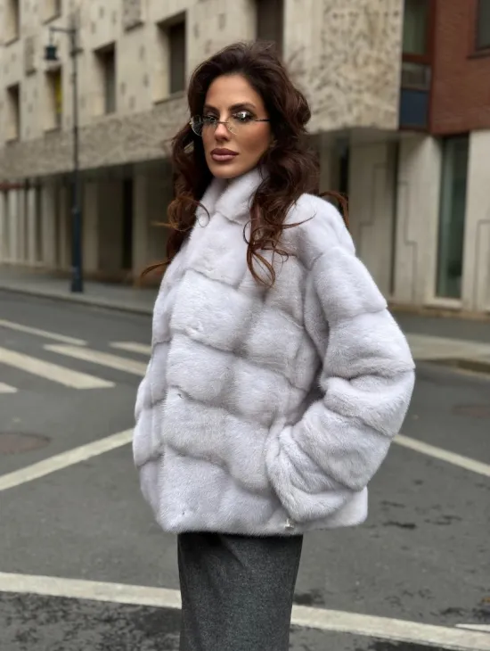 Шуба норковая - короткий жакет