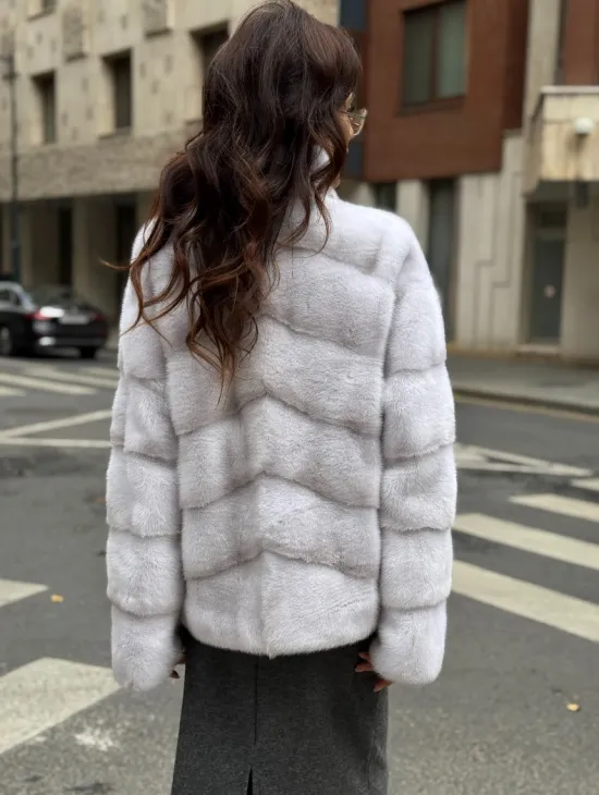 Шуба норковая - короткий жакет