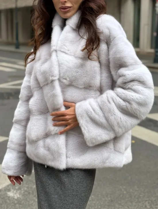 Шуба норковая - короткий жакет