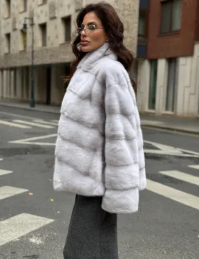 Шуба норковая - короткий жакет