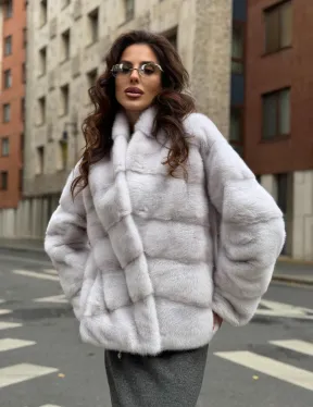 Шуба норковая - короткий жакет