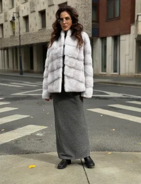 Шуба норковая - короткий жакет