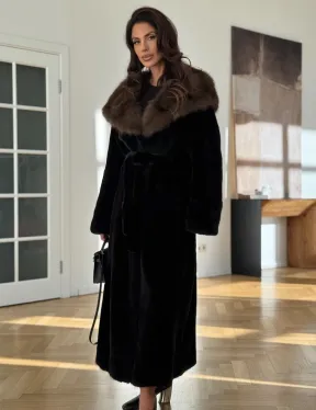Шуба из меха норки BLACKGLAMA