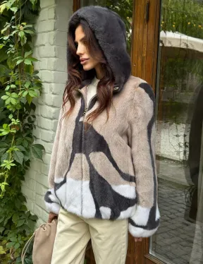 Норковая куртка женская