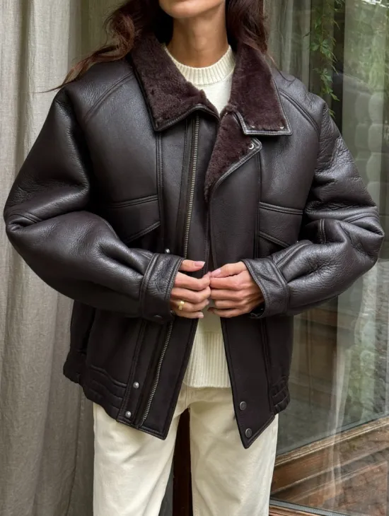 Натуральная дубленка - женская