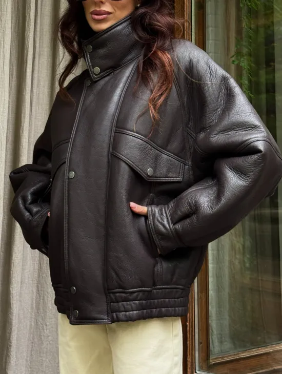 Натуральная дубленка - женская