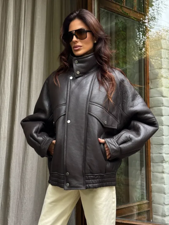 Натуральная дубленка - женская