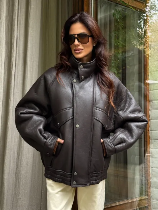 Натуральная дубленка - женская