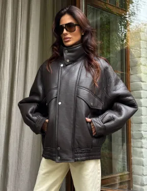 Натуральная дубленка - женская