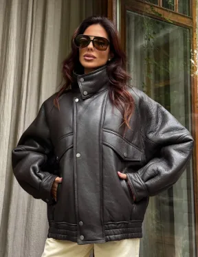 Натуральная дубленка - женская