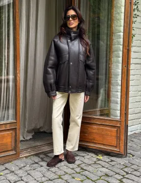 Натуральная дубленка - женская