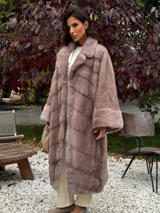 Норковая шуба (больших размеров)