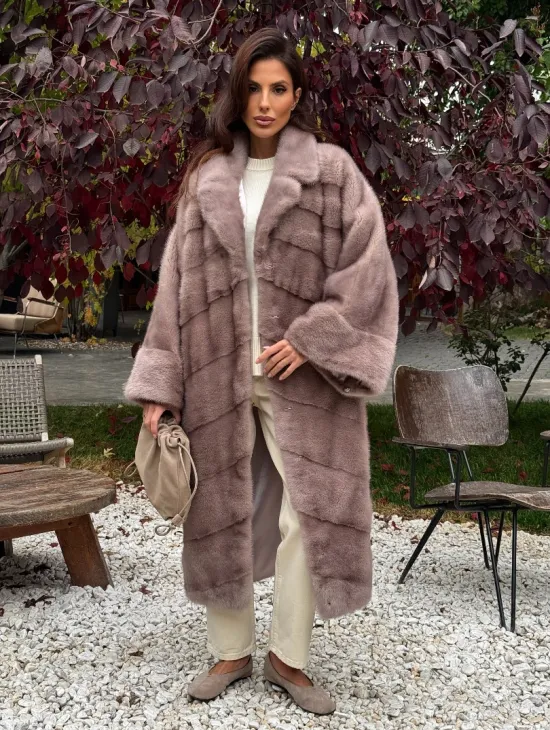 Норковая шуба (больших размеров)