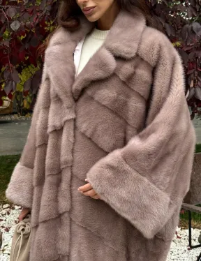 Норковая шуба (больших размеров)