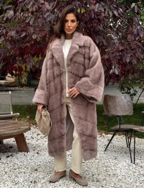 Норковая шуба (больших размеров)