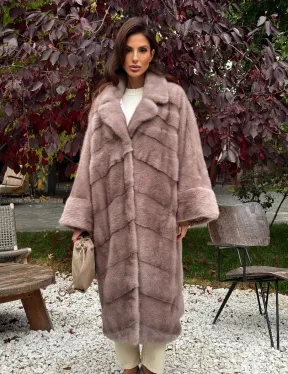 Норковая шуба (больших размеров)