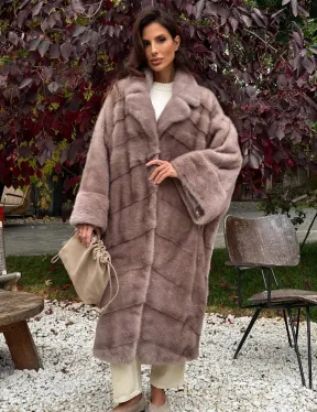 Норковая шуба (больших размеров)