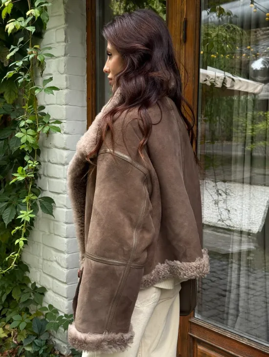 Куртка - дублёнка двухсторонняя