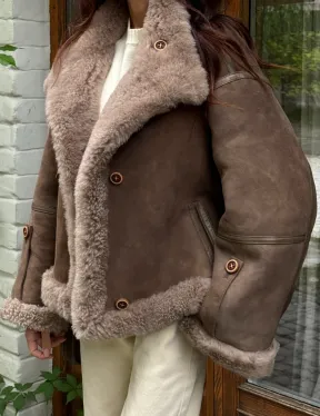 Куртка - дублёнка двухсторонняя