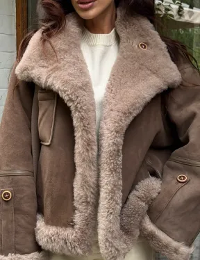 Куртка - дублёнка двухсторонняя